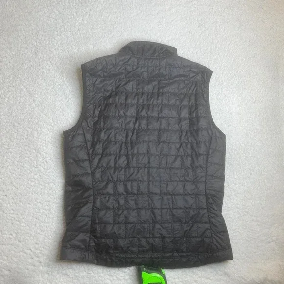 Patagonia nano-puff men's black full zip vest quilt outdoors M - Picture 4 of 5